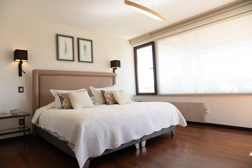 Habitación doble de la suite de novios de Volcán Imperial
