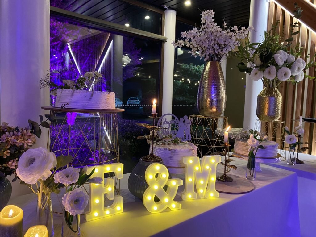 Decoración de eventos en Volcán Imperial