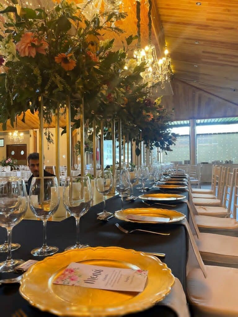 Decoración de eventos en Volcán Imperial
