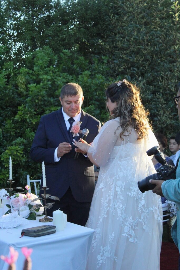 Matrimonio celebrado en Volcán Imperial