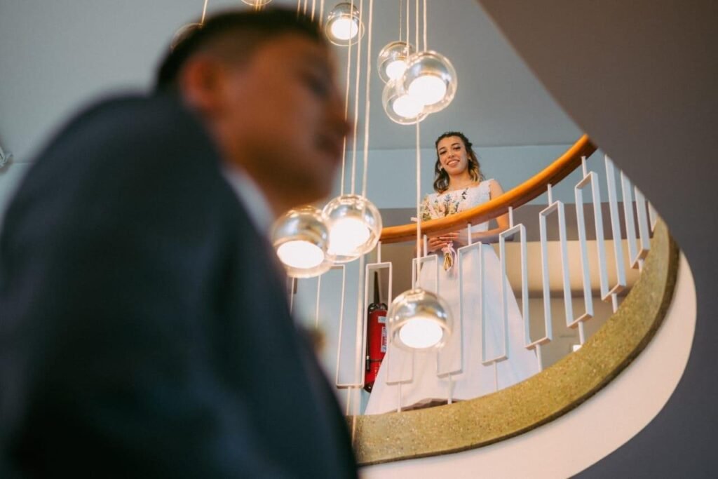 Novia en la casona