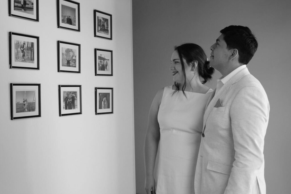 Retrato de los novios